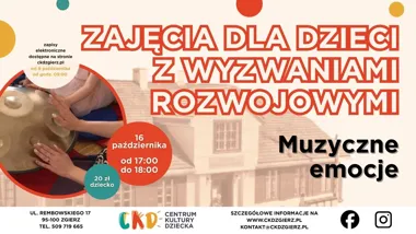 Muzyczne emocje – zajęcia dla dzieci