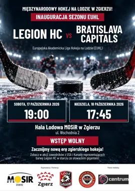 Legion HC wybrał Zgierz na dom. W hali rusza międzynarodowy hokej