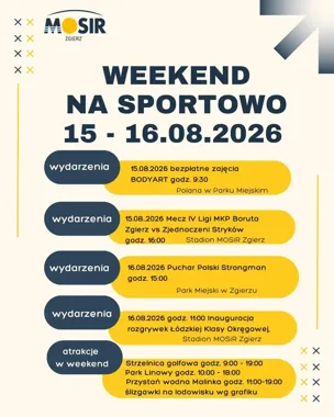 Dwa dni sportowych emocji w Zgierzu. Od BODYART po Strongman